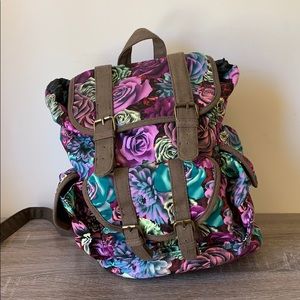 Floral backpack